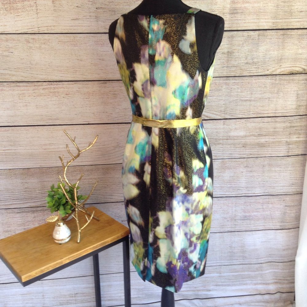 Elie Tahari Watercolor Dress - Picture 10 of 17